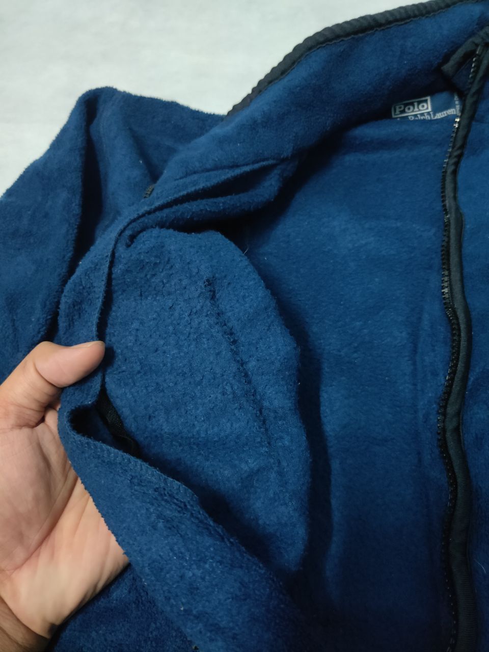 Polo Ralph Lauren × Ralph Lauren × Vintage Polo Ralph Lauren Fleece Zipper Jacket Size US M / EU 48-50 / 2 - 10 Thumbnail