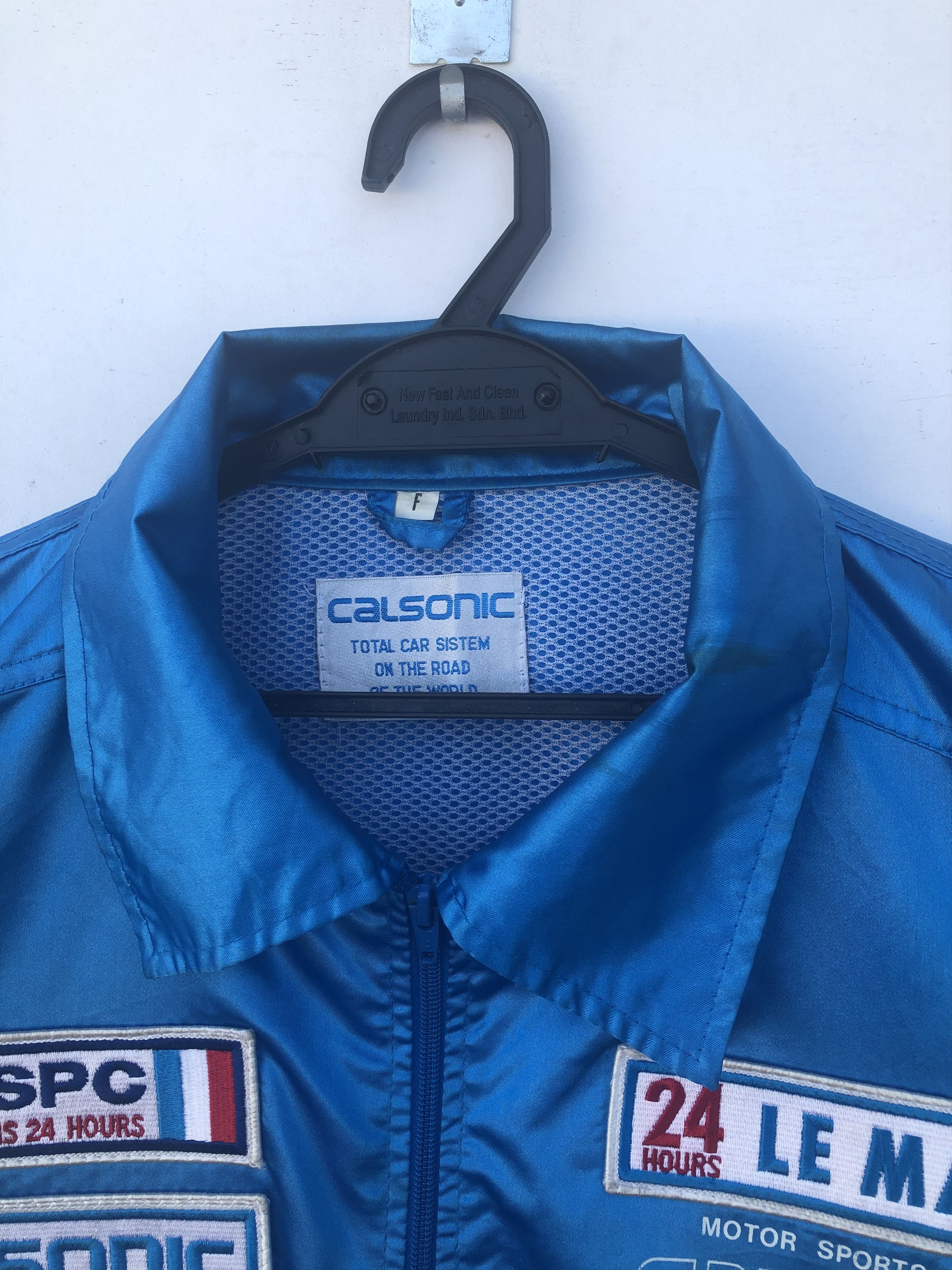 Nissan RARE🔥VINTAGE NISSAN SKYLINE CALSONIC RACING SATIN JACKET Size US L / EU 52-54 / 3 - 6 Thumbnail