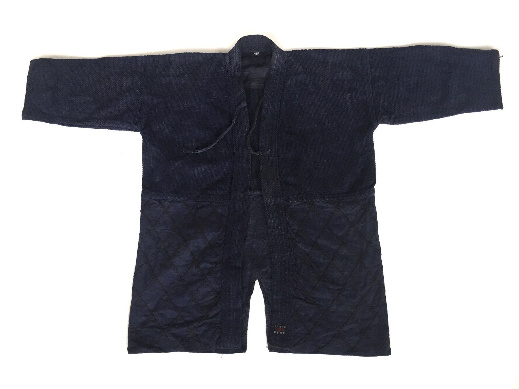 Indigo Sashiko Kendo Aikido Budo 🇯🇵 Indigo Samurai Jacket Size US M / EU 48-50 / 2 - 2 Thumbnail