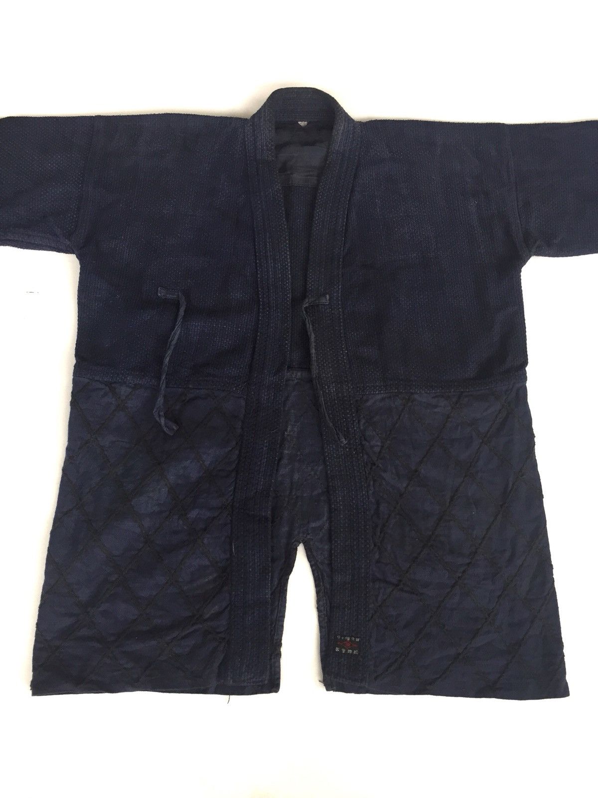 Indigo Sashiko Kendo Aikido Budo 🇯🇵 Indigo Samurai Jacket Size US M / EU 48-50 / 2 - 3 Thumbnail