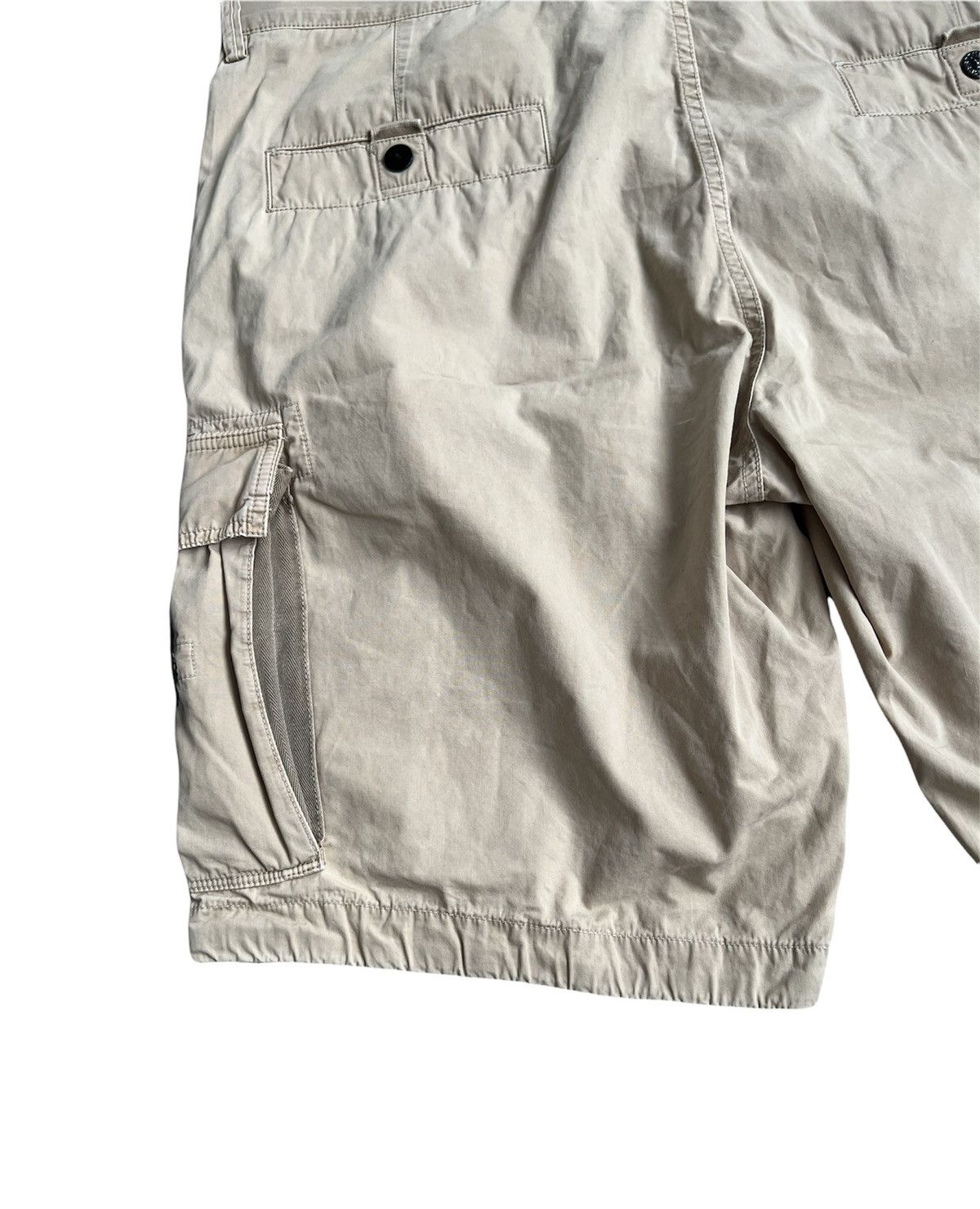 Stone Island 🔥350$ Stone Island Cotton Garment Dyed Canvas Cargo Shorts Size US 36 / EU 52 - 11 Thumbnail