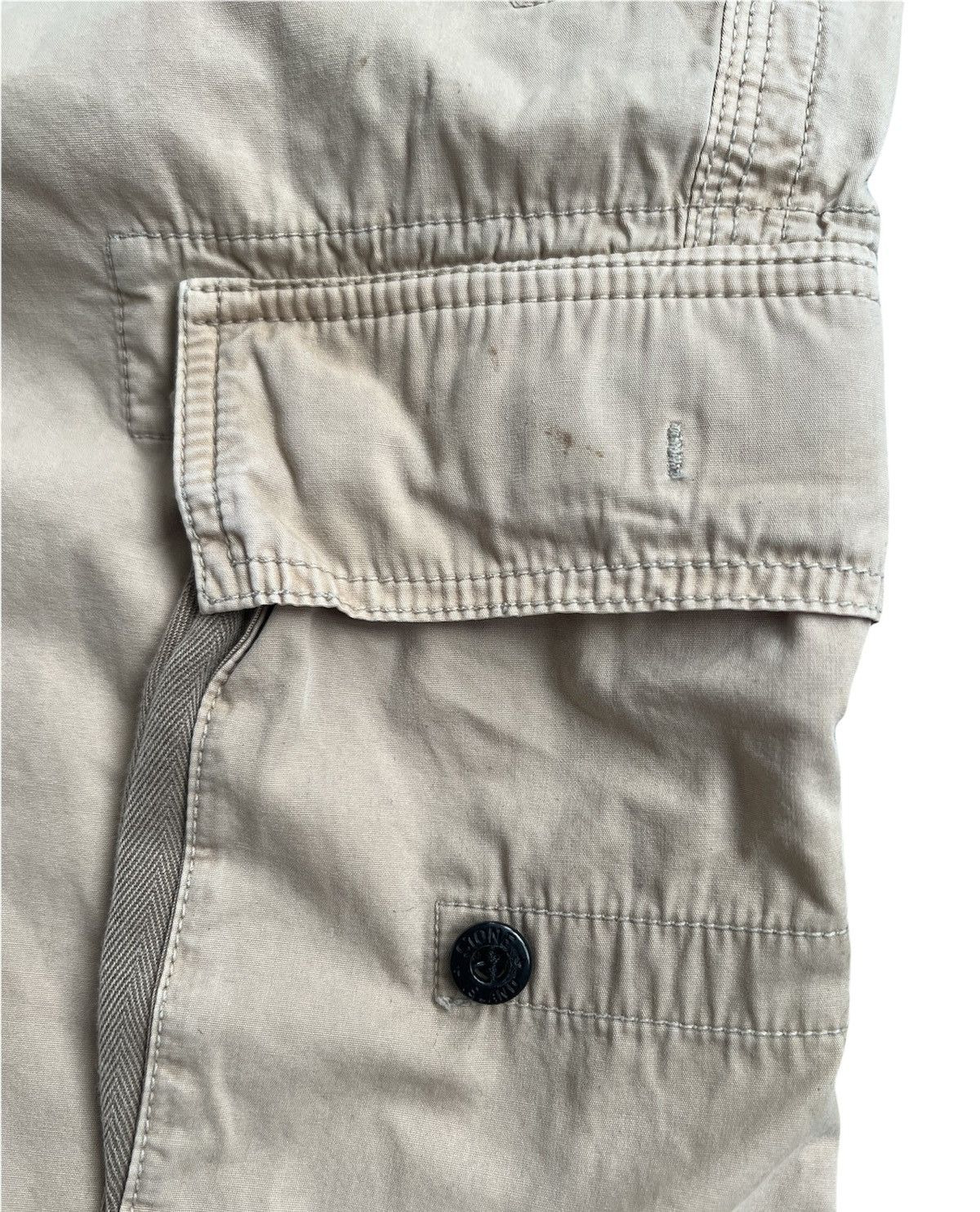 Stone Island 🔥350$ Stone Island Cotton Garment Dyed Canvas Cargo Shorts Size US 36 / EU 52 - 8 Thumbnail