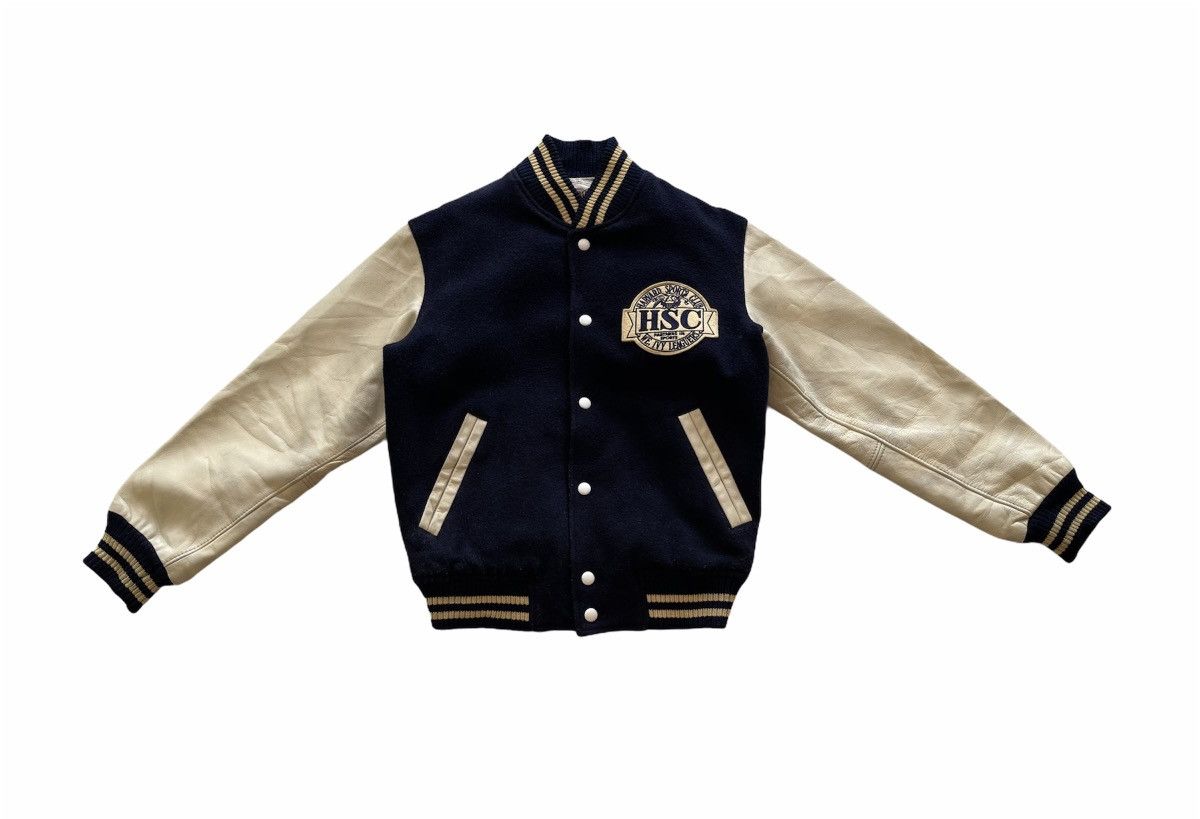 Vintage HARVARD UNIVERSITY IVY LEAGUE WOOL VARSITY JACKET Size US S / EU 44-46 / 1 - 2 Thumbnail