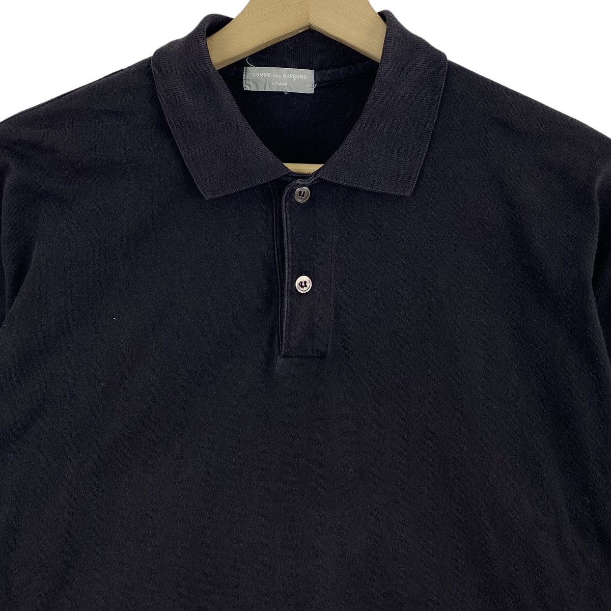Comme des Garcons × Japanese Brand × Vintage Vintage Japanese Brand AD1989 COMME DES GARCONS Homme Polo Size US L / EU 52-54 / 3 - 2 Thumbnail