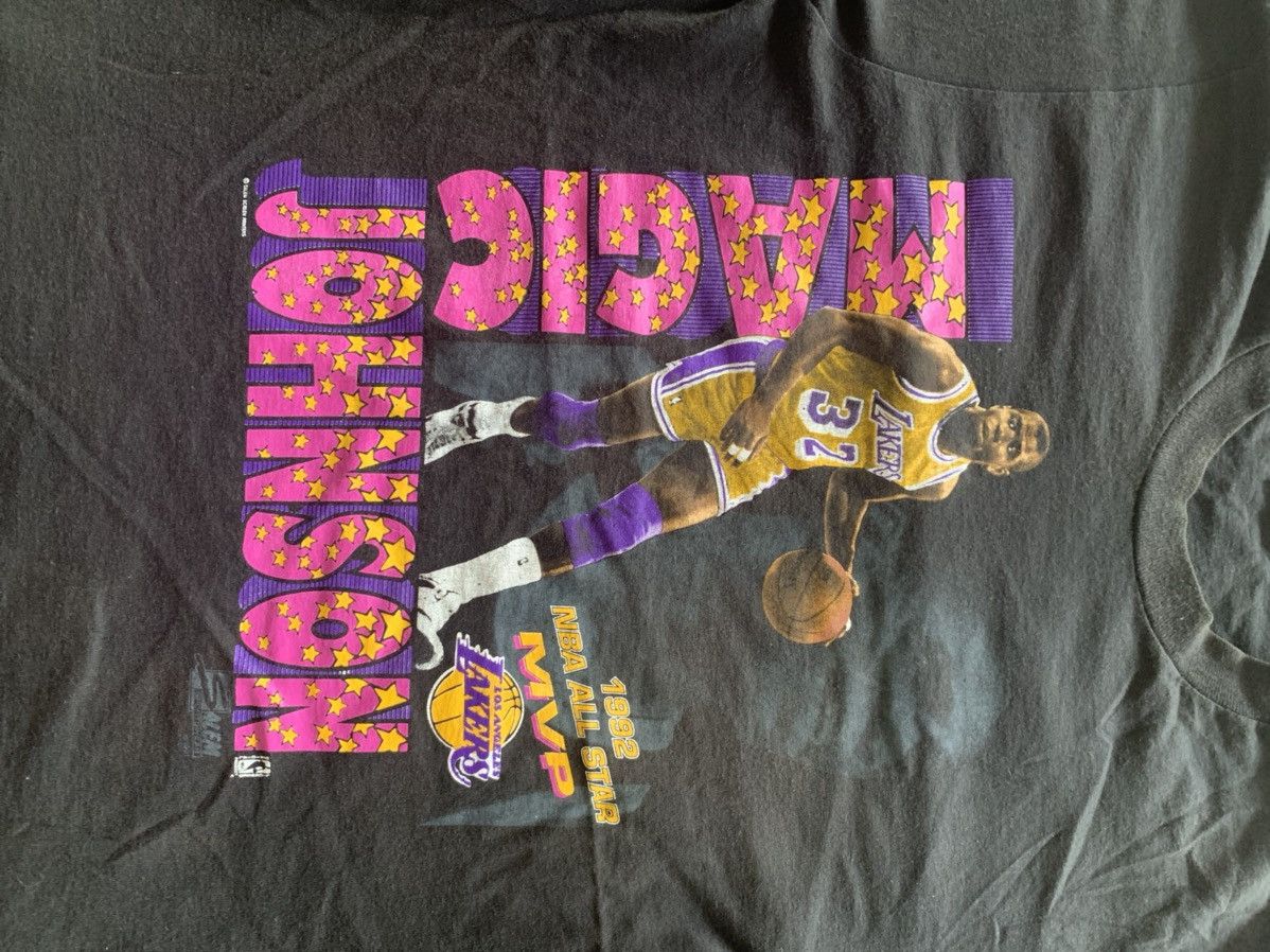 NBA Vintage magic Johnson rare Size US L / EU 52-54 / 3 - 3 Thumbnail