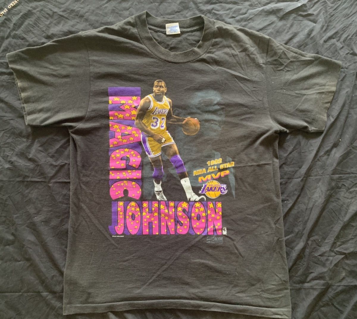 NBA Vintage magic Johnson rare Size US L / EU 52-54 / 3 - 2 Thumbnail