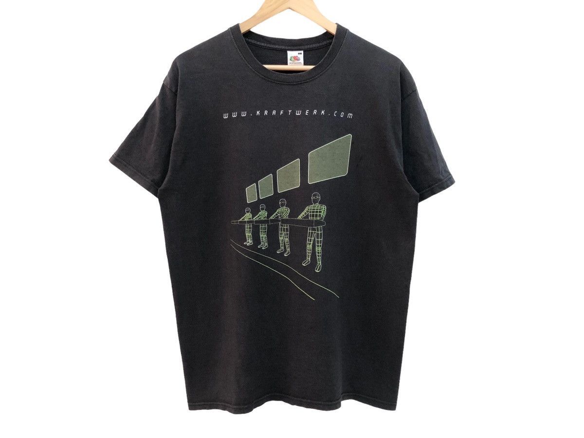 Band Tees RARE KRAFTWERK GERMAN ELETRONIC DANCE BAND TEE Size US L / EU 52-54 / 3 - 1 Thumbnail
