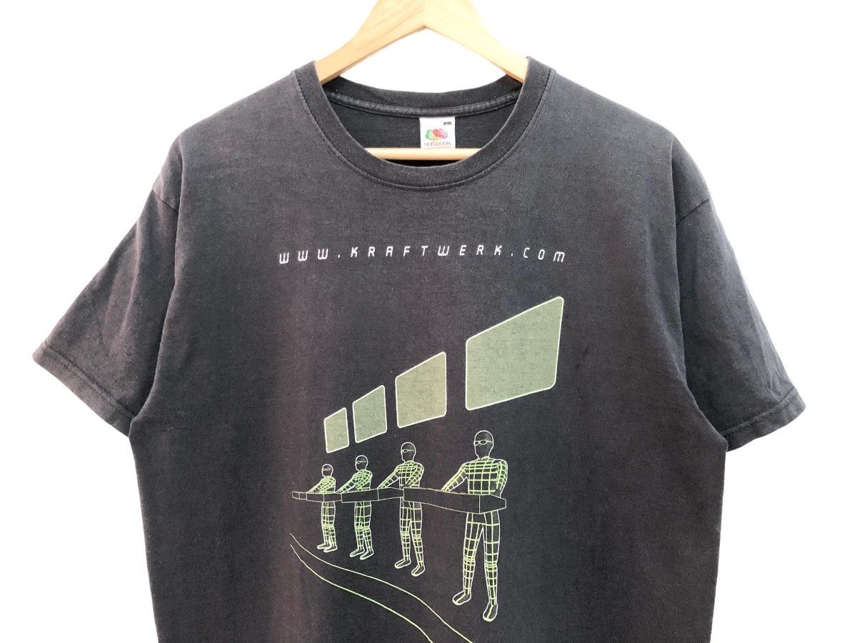 Band Tees RARE KRAFTWERK GERMAN ELETRONIC DANCE BAND TEE Size US L / EU 52-54 / 3 - 3 Thumbnail