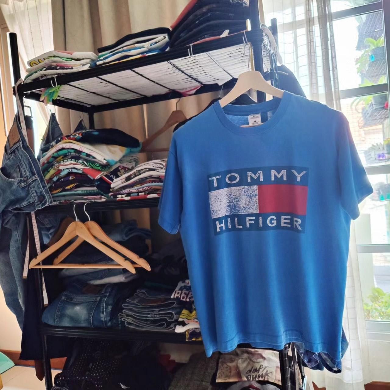 Tommy Hilfiger × Vintage vintage 90s - Tommy Hilfiger Size US L / EU 52-54 / 3 - 4 Thumbnail
