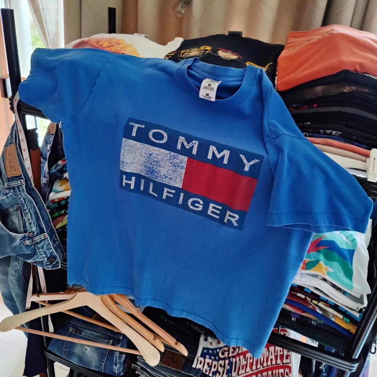 Tommy Hilfiger × Vintage vintage 90s - Tommy Hilfiger Size US L / EU 52-54 / 3 - 1 Thumbnail