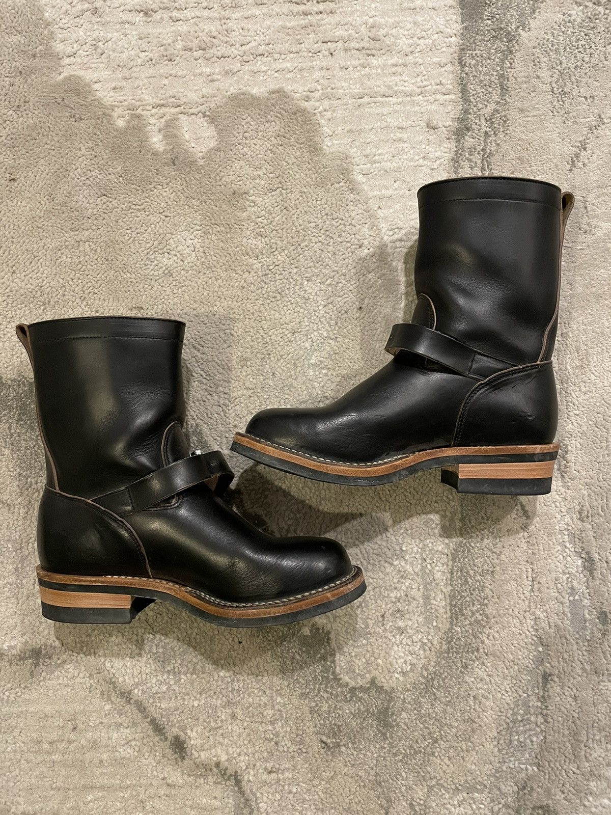 【2024年】高評価レビューアイテム特集 Viberg Engineer Grailed | 7 sz. - last 2005 - CXL Black Boot 靴