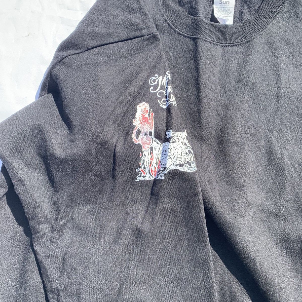 NBA Vintage 90s Travis Scott Denis Rodman Tattoo Crewneck Size US XL / EU 56 / 4 - 3 Thumbnail