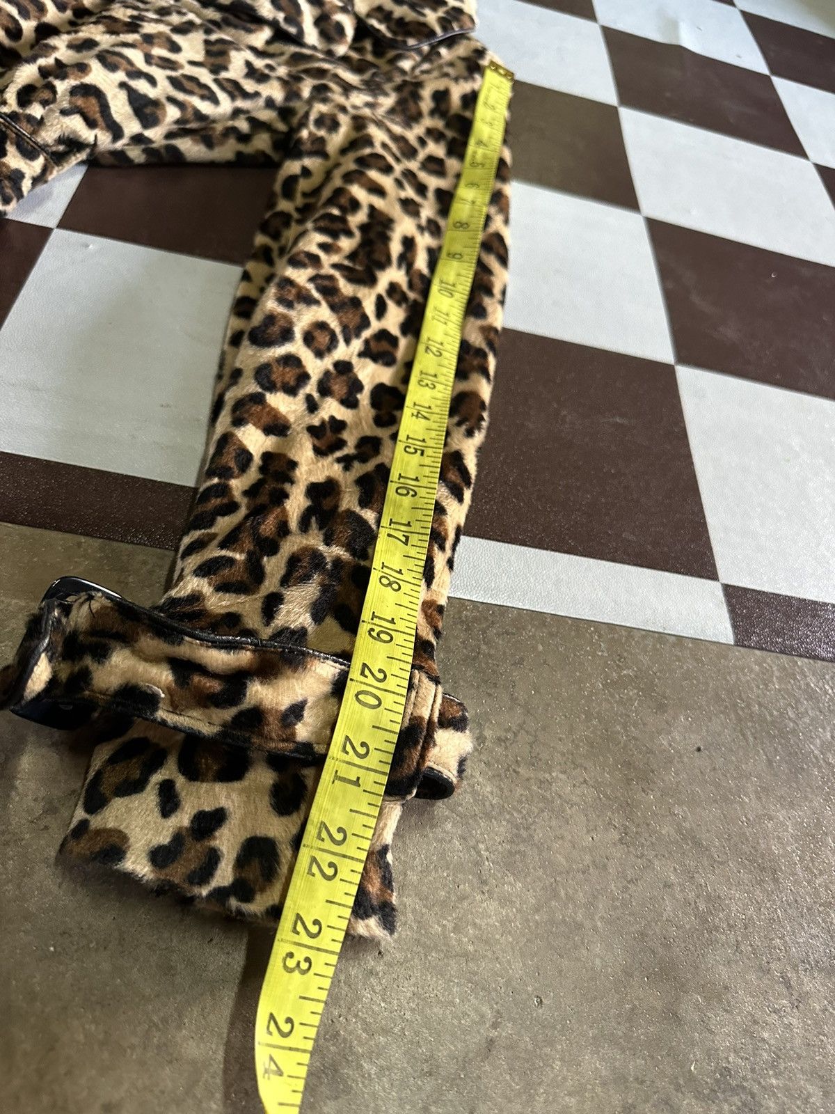 Designer × Japanese Brand Pumpkin leopard double button jacket Size M / US 6-8 / IT 42-44 - 9 Thumbnail