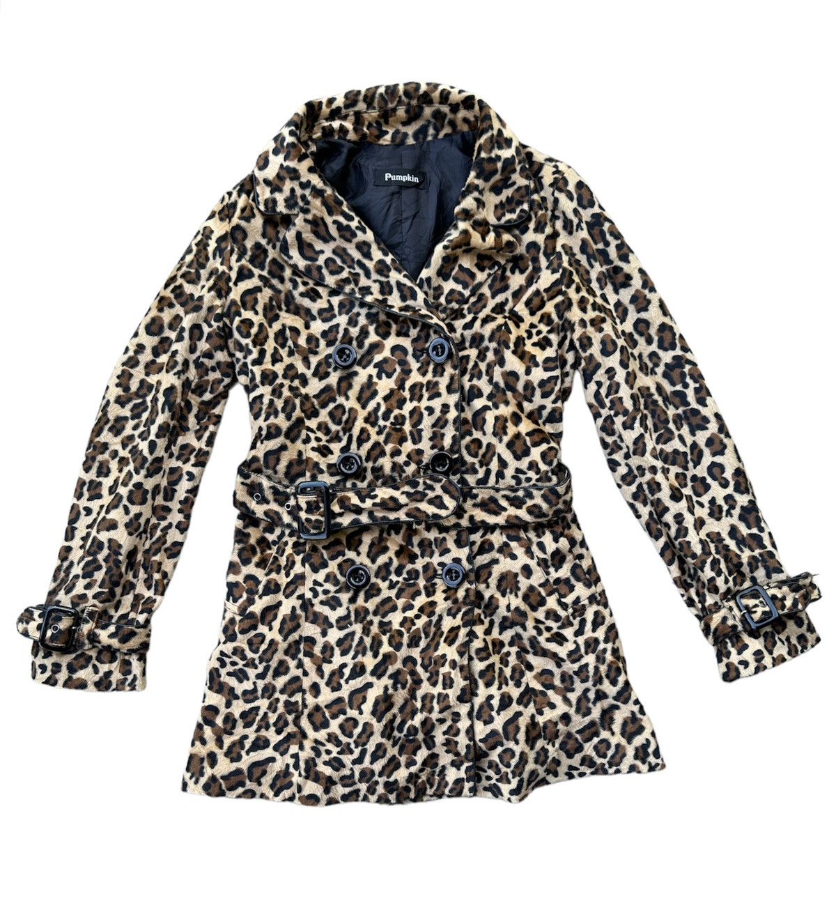 Designer × Japanese Brand Pumpkin leopard double button jacket Size M / US 6-8 / IT 42-44 - 1 Thumbnail