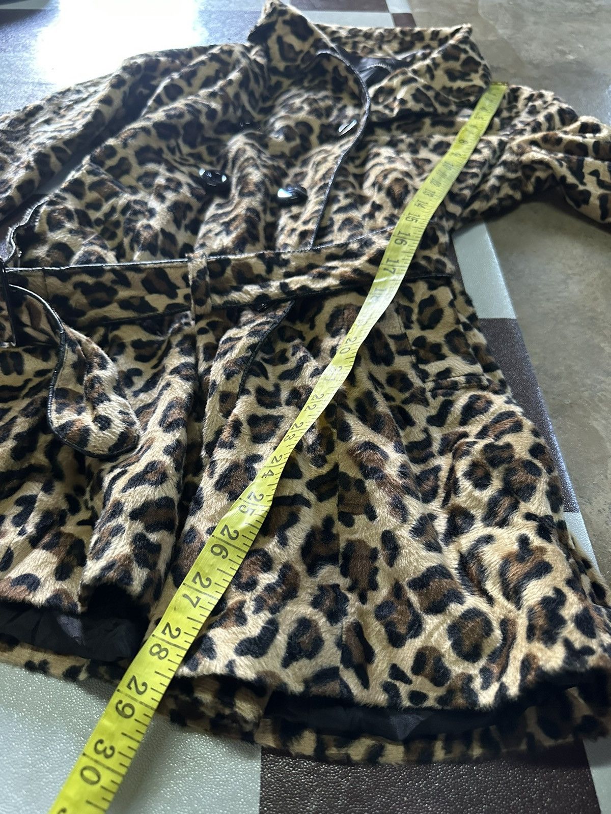 Designer × Japanese Brand Pumpkin leopard double button jacket Size M / US 6-8 / IT 42-44 - 7 Thumbnail