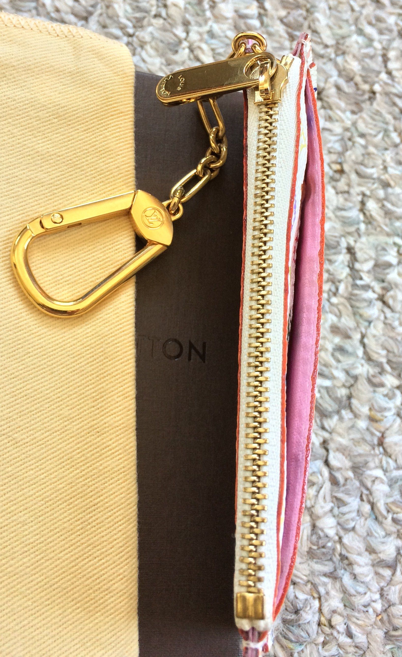 Louis Vuitton × Takashi Murakami S/S 2003 Louis Vuitton x Murakami Monogram Zip Pouch Size ONE SIZE - 3 Thumbnail