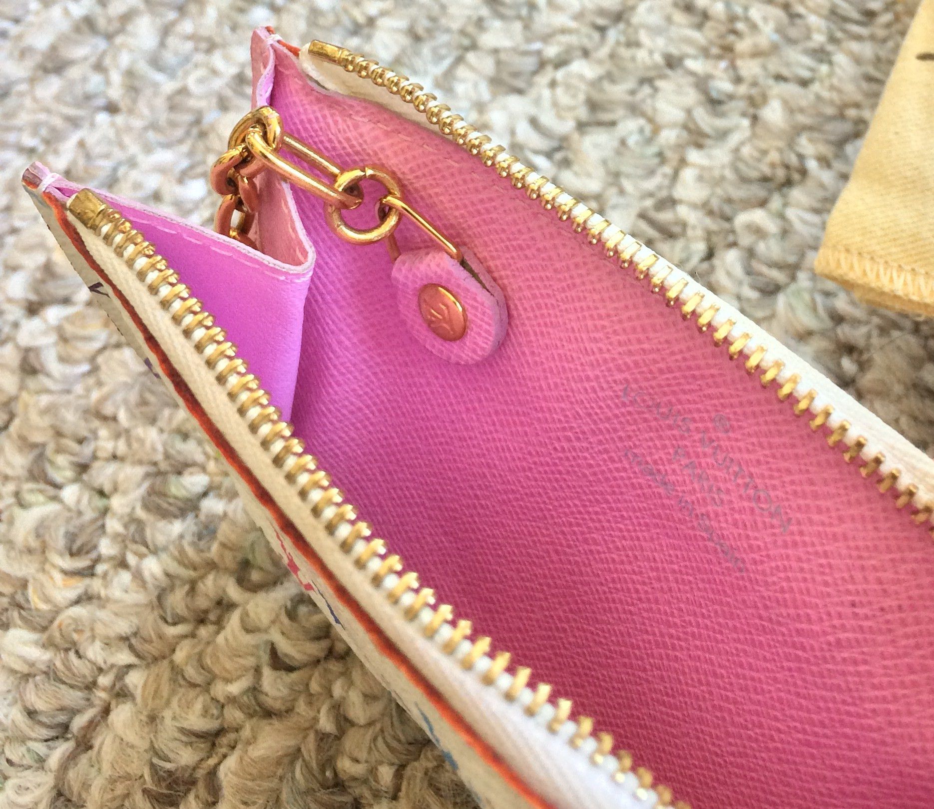 Louis Vuitton × Takashi Murakami S/S 2003 Louis Vuitton x Murakami Monogram Zip Pouch Size ONE SIZE - 5 Thumbnail