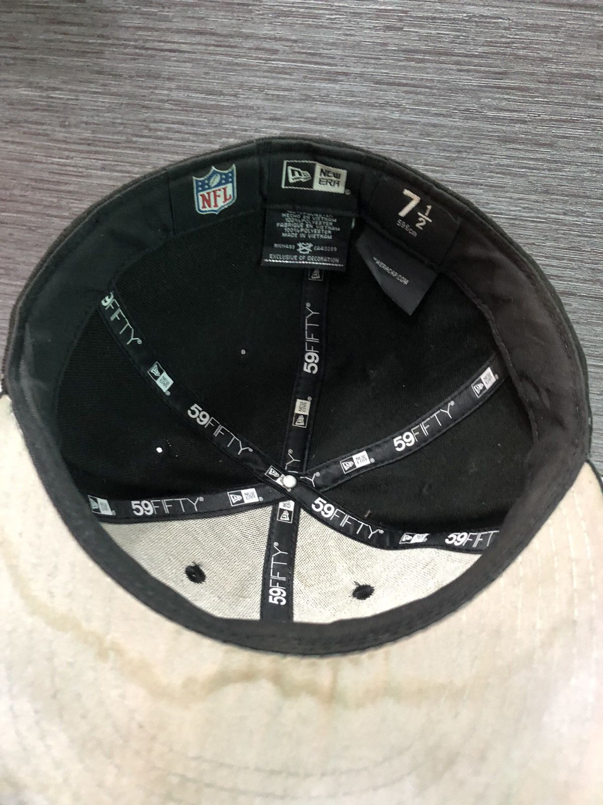 NFL × New Era Raiders NFL New Era Hat Cap Size ONE SIZE - 6 Thumbnail