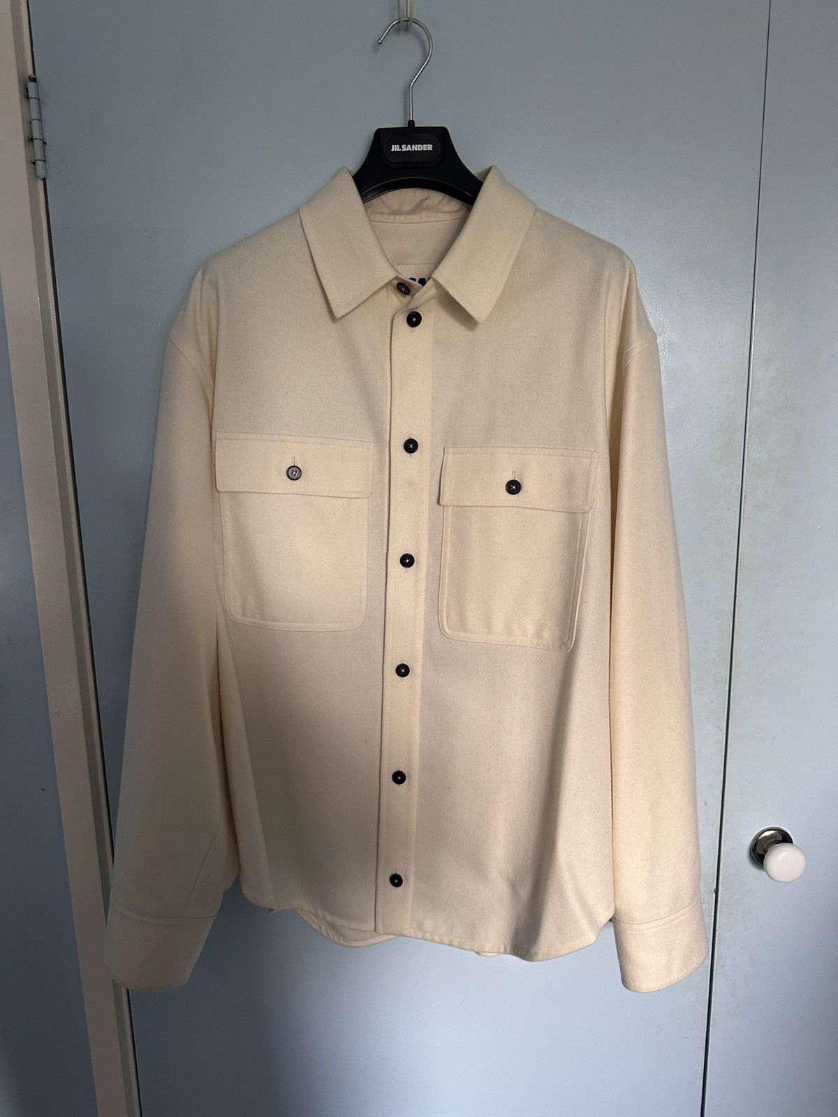 Jil Sander Jil Sander + Wool Overshirt Size US M / EU 48-50 / 2 - 1 Thumbnail