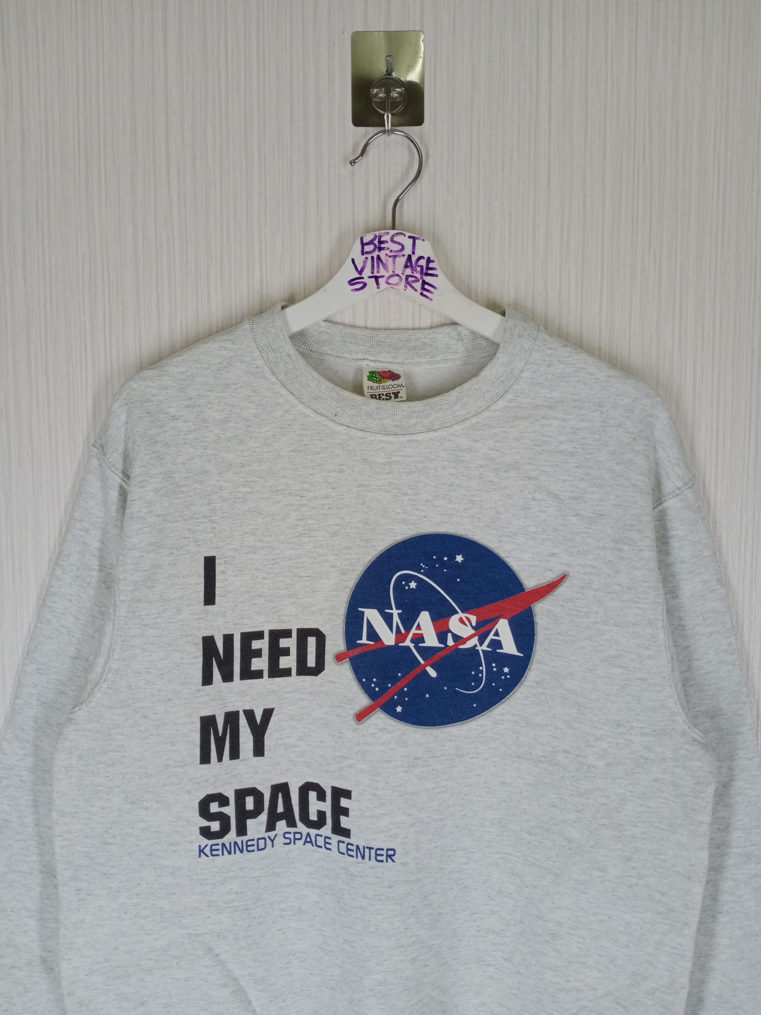 NASA Vintage NASA Kennedy Space Center Sweatshirt Size US M / EU 48-50 / 2 - 3 Thumbnail