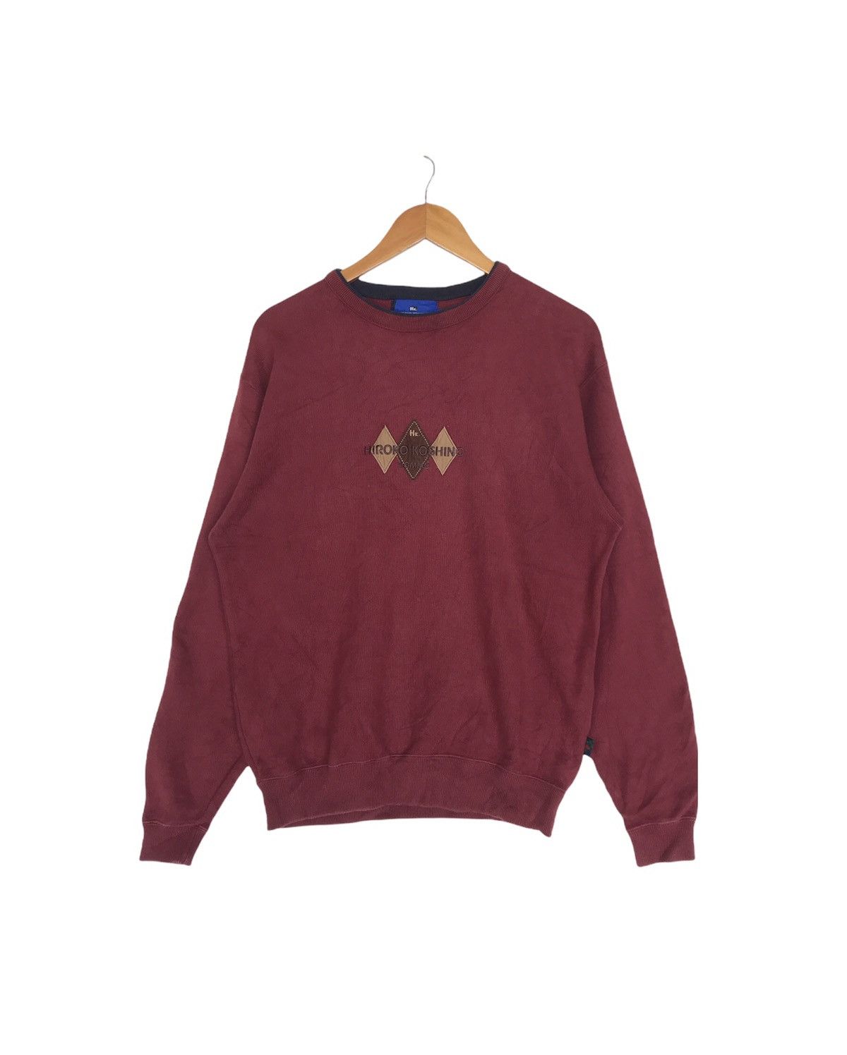 Hiroko Koshino Homme Japanese Vintage Hiroko Koshino Sweatshirt Spellout Size US M / EU 48-50 / 2 - 1 Thumbnail