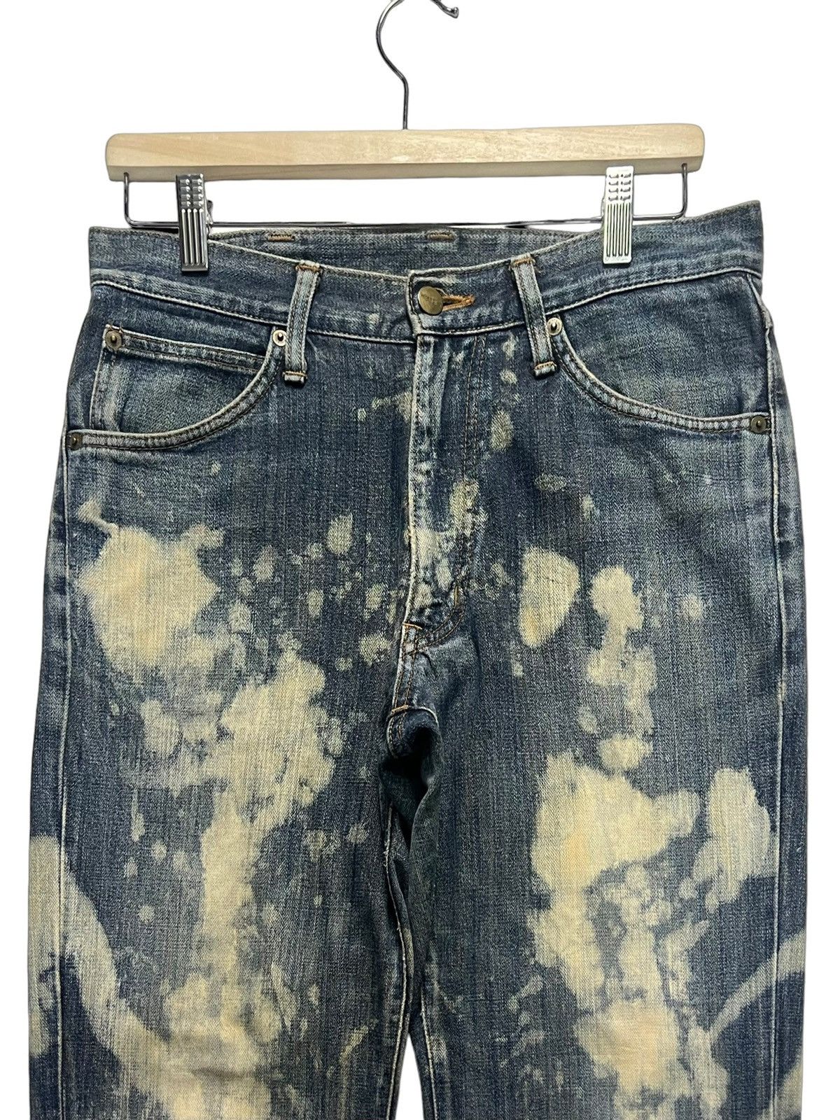 Wrangler VINTAGE WRANGLER ACID WASH JEANS MADE IN JAPAN Size US 32 / EU 48 - 6 Thumbnail