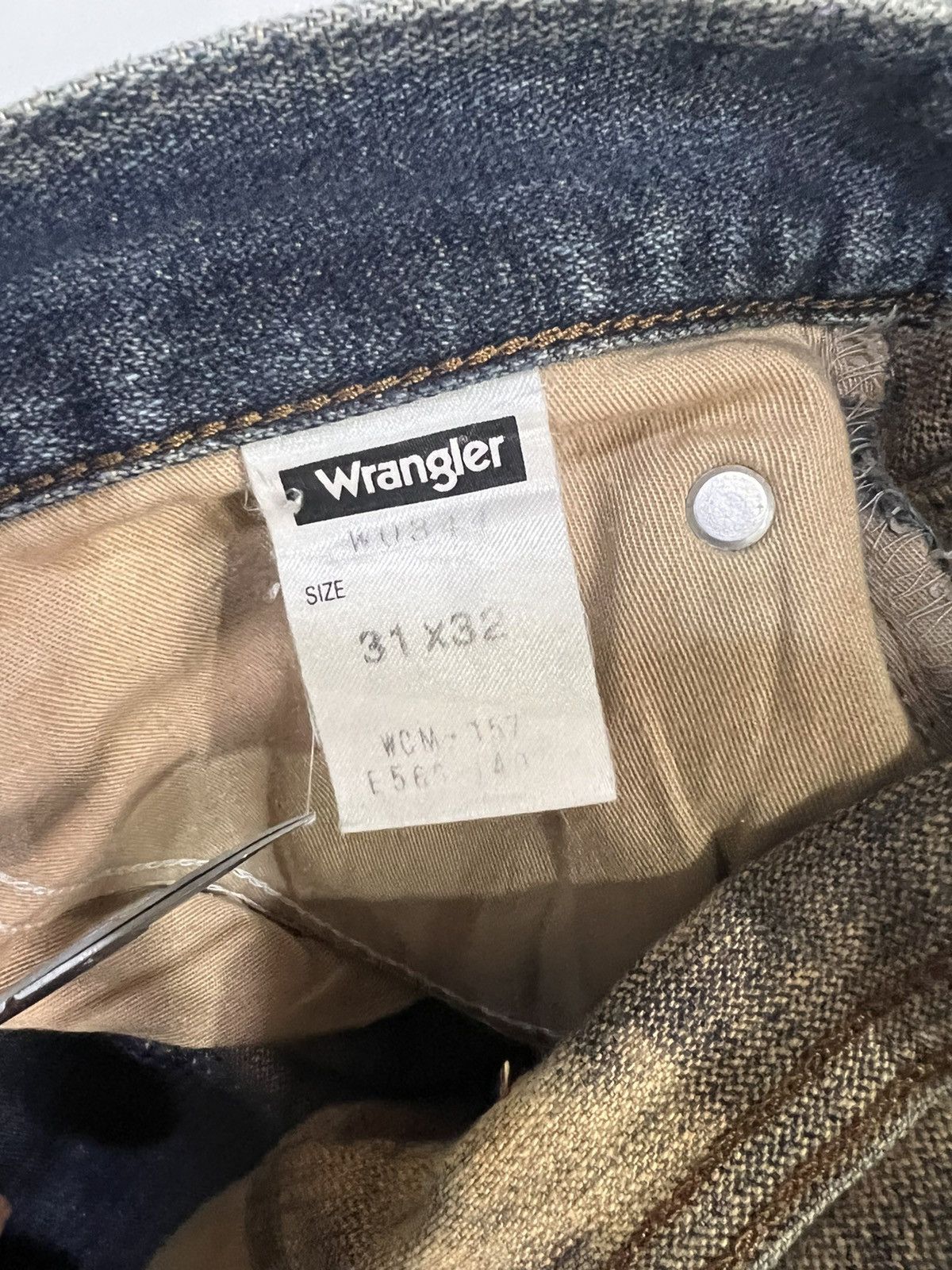 Wrangler VINTAGE WRANGLER ACID WASH JEANS MADE IN JAPAN Size US 32 / EU 48 - 17 Thumbnail