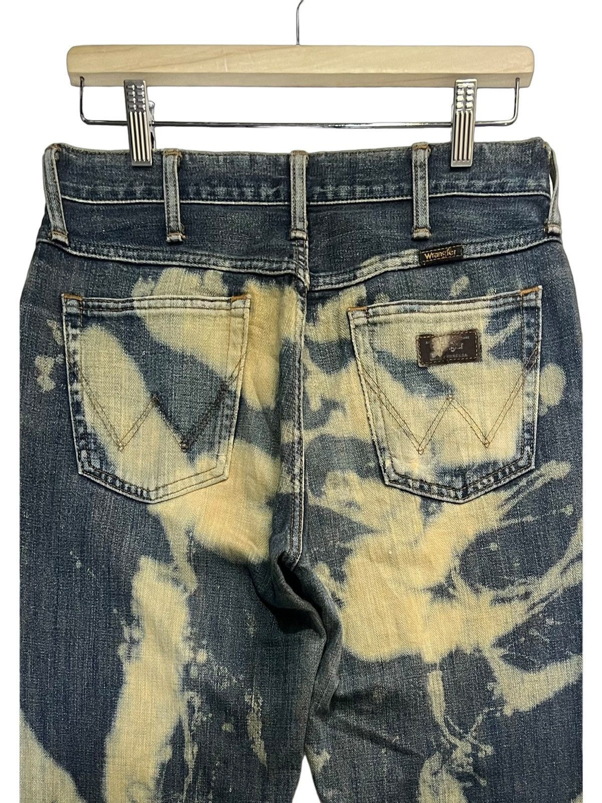 Wrangler VINTAGE WRANGLER ACID WASH JEANS MADE IN JAPAN Size US 32 / EU 48 - 10 Thumbnail