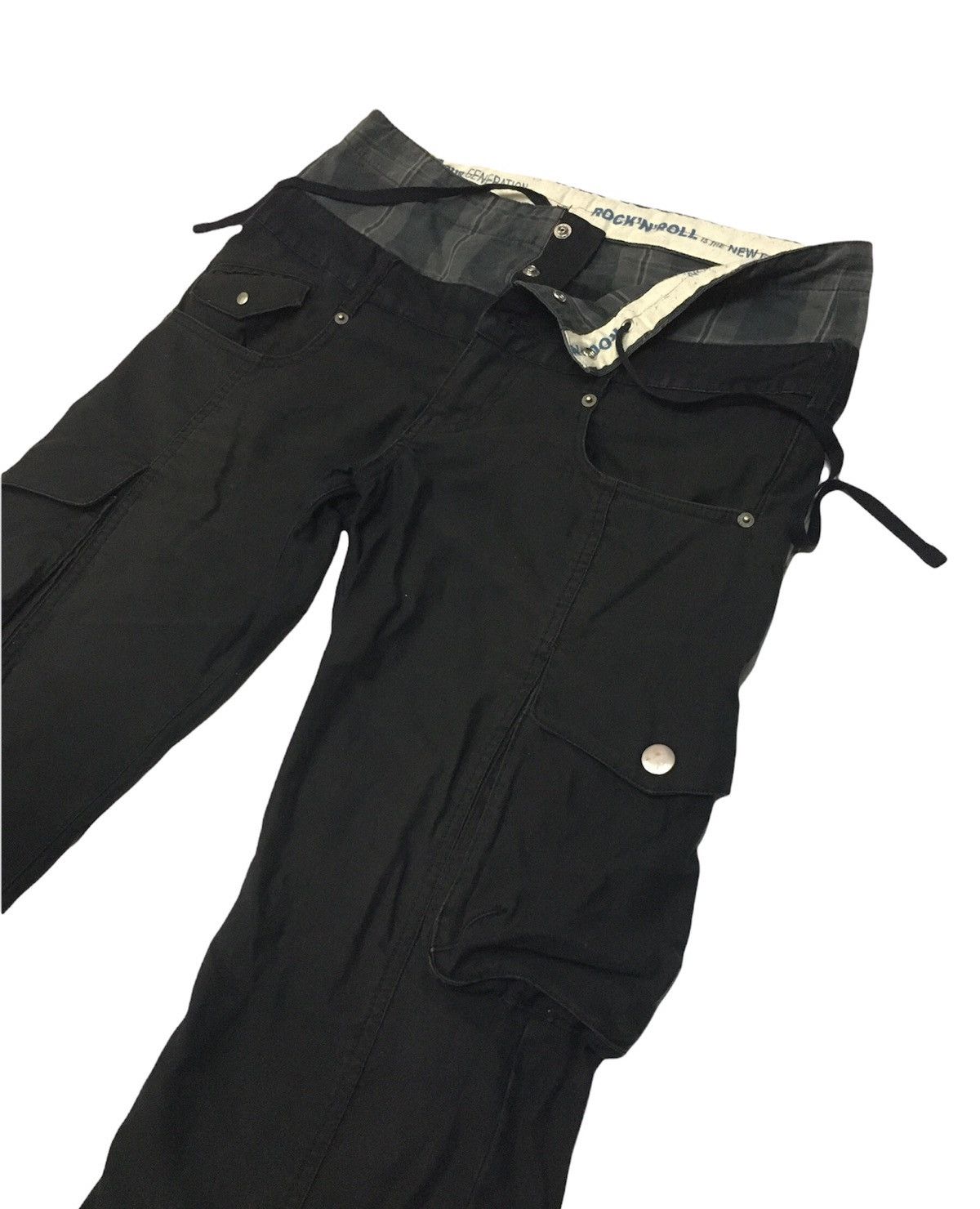 Japanese Brand × PPFM PPFM rock n roll cargo pocket double waist pants Size US 30 / EU 46 - 1 Thumbnail