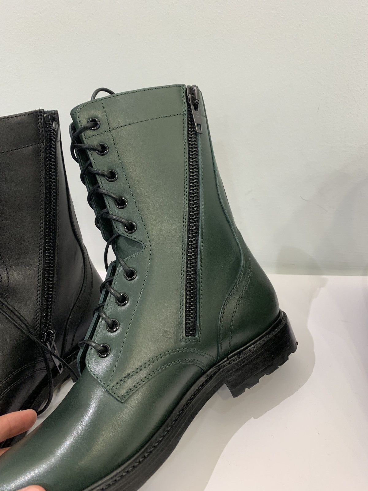 Celine Ranger Combat Boots im Green Size US 6.5 / EU 39-40 - 2 Thumbnail