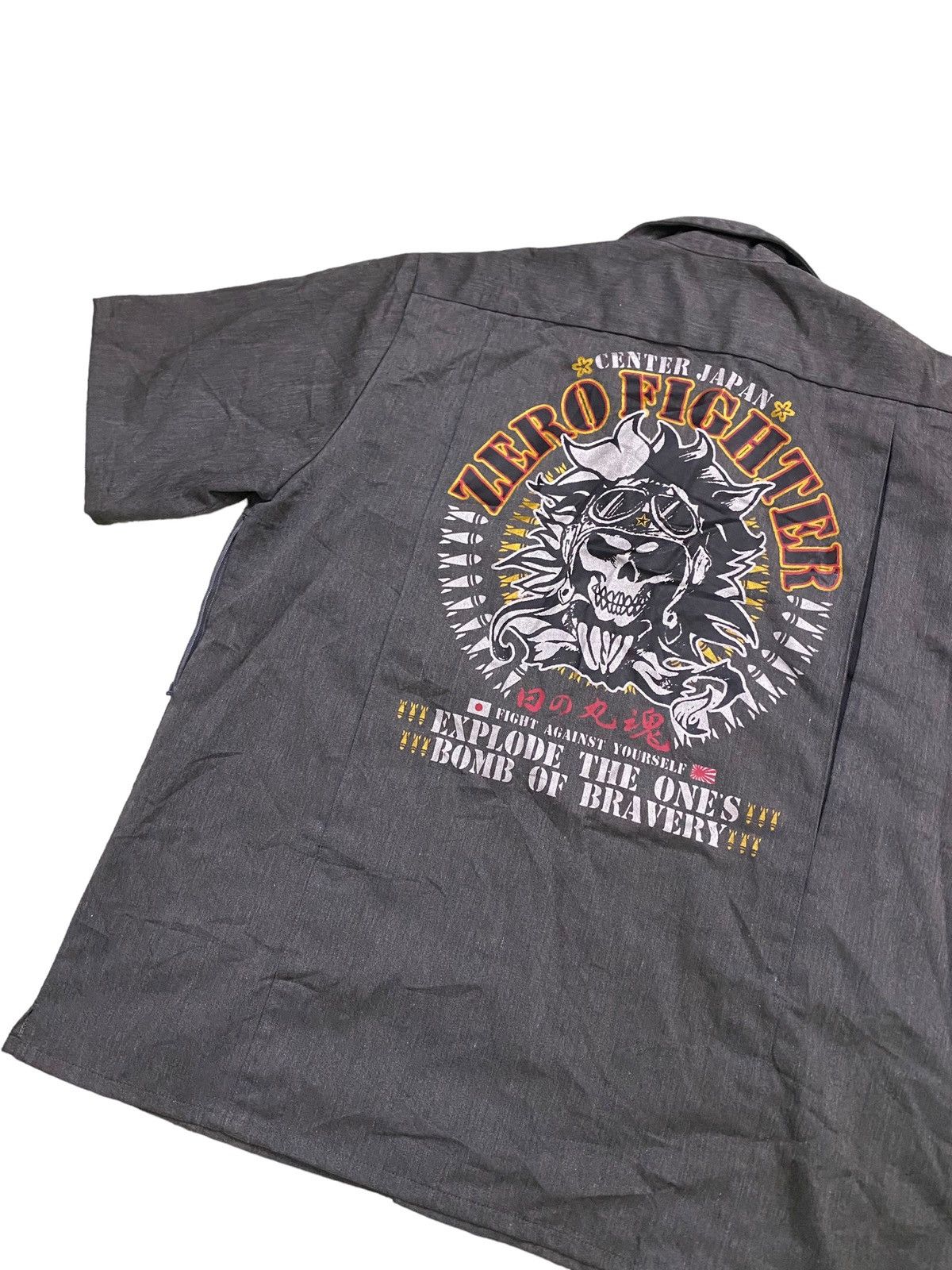 Hysteric Glamour 💥Final💥Zero Fighter Japan Button Up Shirt Size US L / EU 52-54 / 3 - 1 Thumbnail