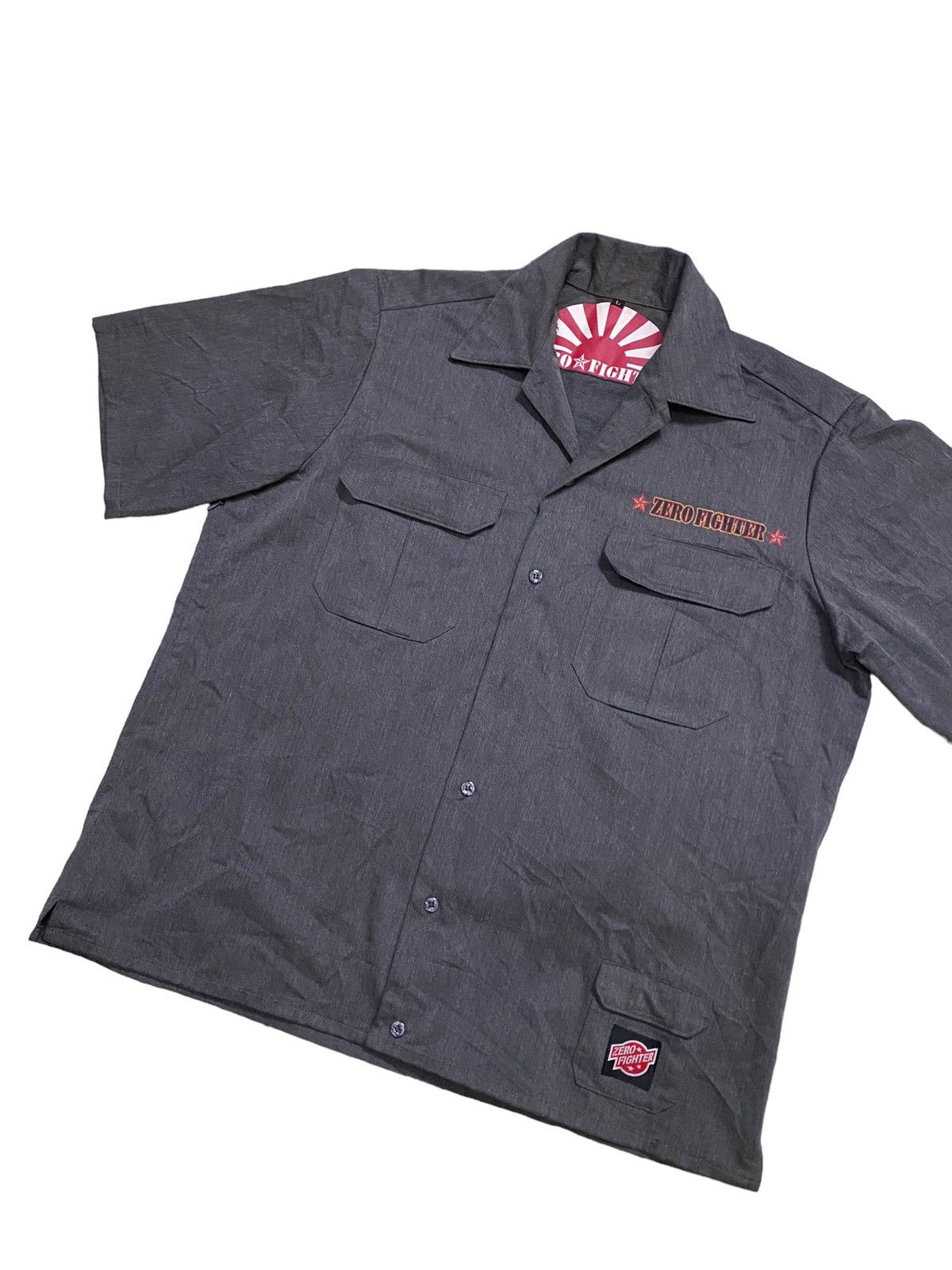 Hysteric Glamour 💥Final💥Zero Fighter Japan Button Up Shirt Size US L / EU 52-54 / 3 - 2 Thumbnail