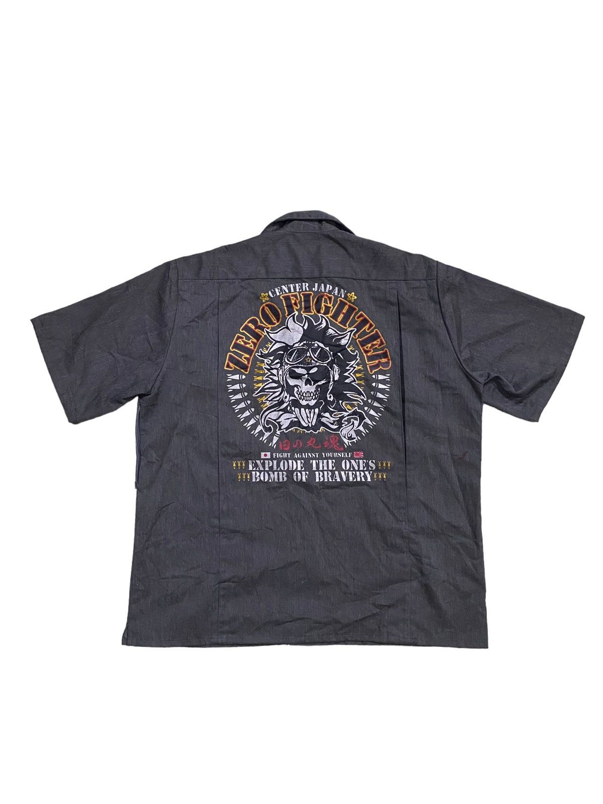 Hysteric Glamour 💥Final💥Zero Fighter Japan Button Up Shirt Size US L / EU 52-54 / 3 - 4 Thumbnail