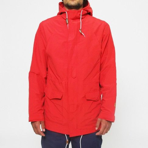 image of Hype x Wood Wood Stockholm 1 Jacket in Red, Men's (Size Small)