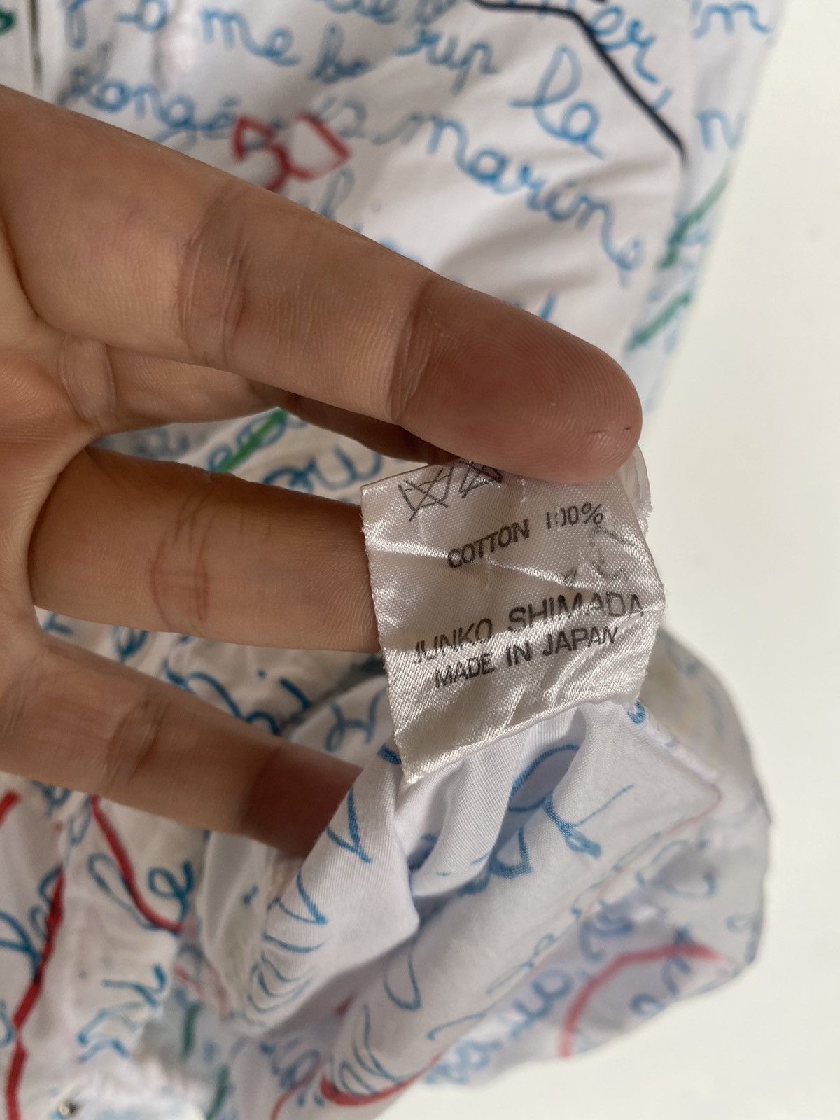 Junko Shimada 90s Vintage Junko Shimada Fullprint Coach Jacket Size US L / EU 52-54 / 3 - 8 Thumbnail