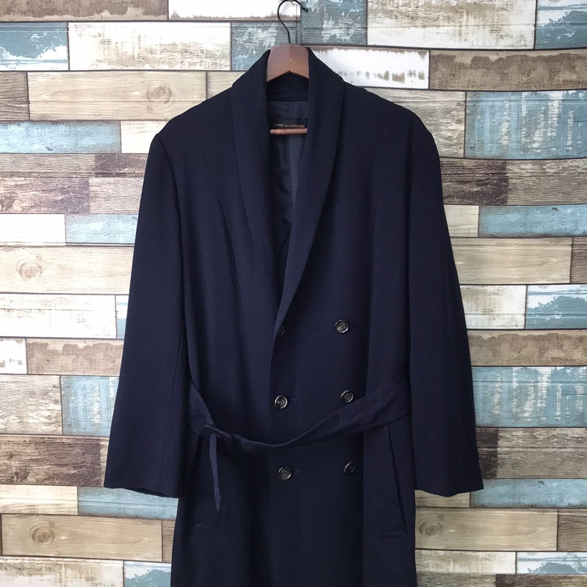 Comme des Garcons Archival Hot🔥Comme des Garcon long wool jacket double face Size US S / EU 44-46 / 1 - 2 Thumbnail