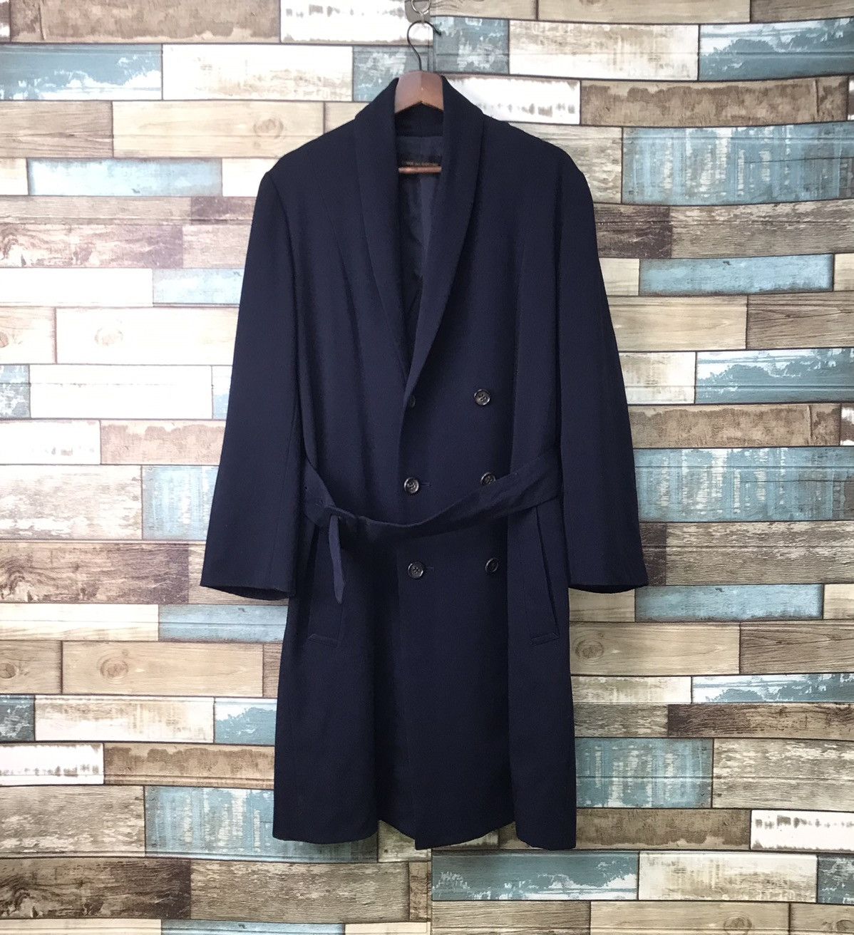 Comme des Garcons Archival Hot🔥Comme des Garcon long wool jacket double face Size US S / EU 44-46 / 1 - 1 Thumbnail