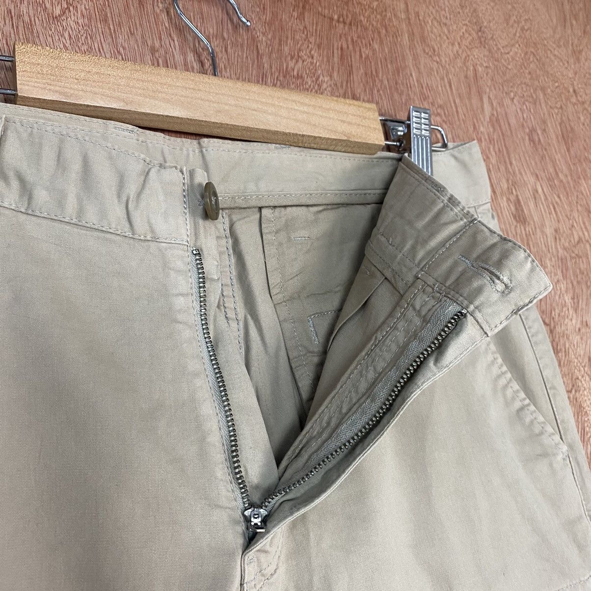Japanese Brand DLL Uniqlo Brown Multipocket Tactical Crgo Pants #1904 Size US 31 - 7 Thumbnail