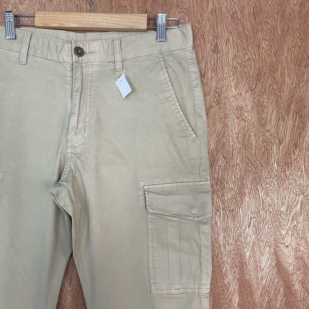 Japanese Brand DLL Uniqlo Brown Multipocket Tactical Crgo Pants #1904 Size US 31 - 4 Thumbnail