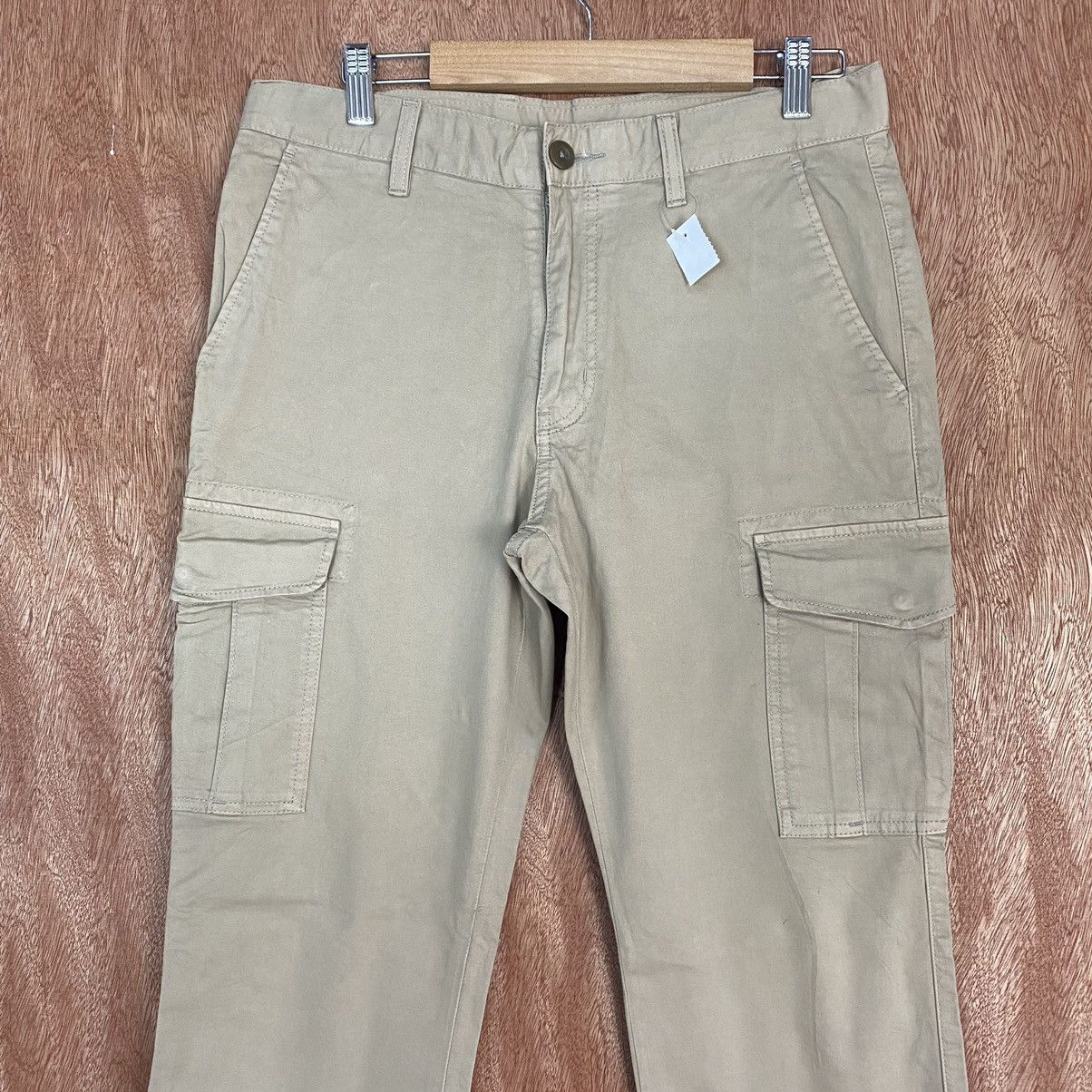 Japanese Brand DLL Uniqlo Brown Multipocket Tactical Crgo Pants #1904 Size US 31 - 2 Thumbnail