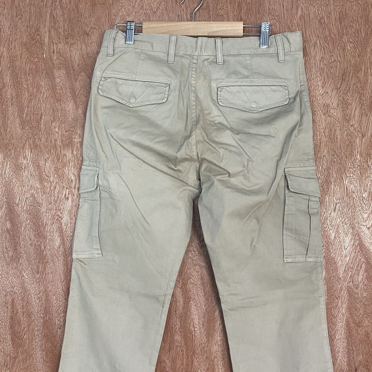 Japanese Brand DLL Uniqlo Brown Multipocket Tactical Crgo Pants #1904 Size US 31 - 9 Thumbnail