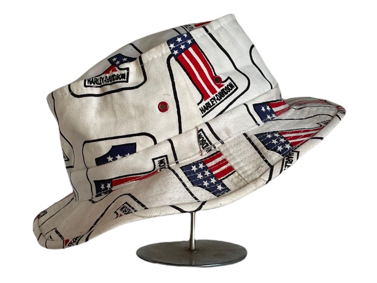 Harley Davidson × Vintage vintage Harley Davidson hat Z - 2 USA Size 38 - 2 Thumbnail