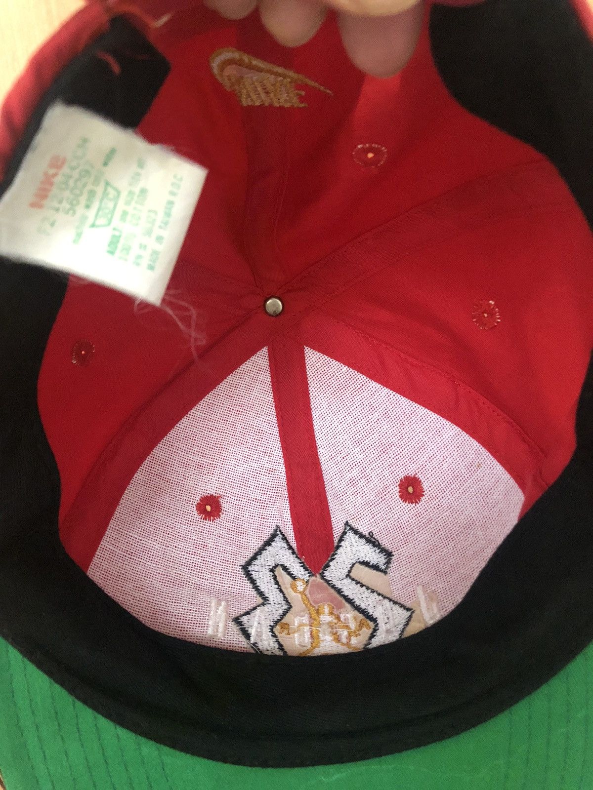 Jordan Brand × Nike × Vintage Vintage 80s Air Jordan Cap Size 30 - 10 Thumbnail