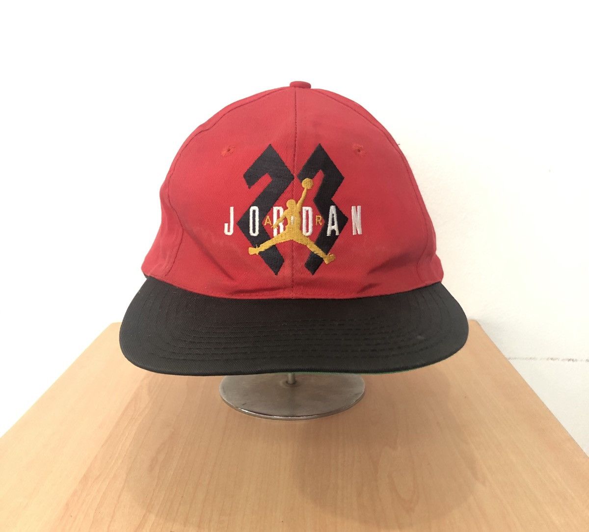 Jordan Brand × Nike × Vintage Vintage 80s Air Jordan Cap Size 30 - 1 Thumbnail