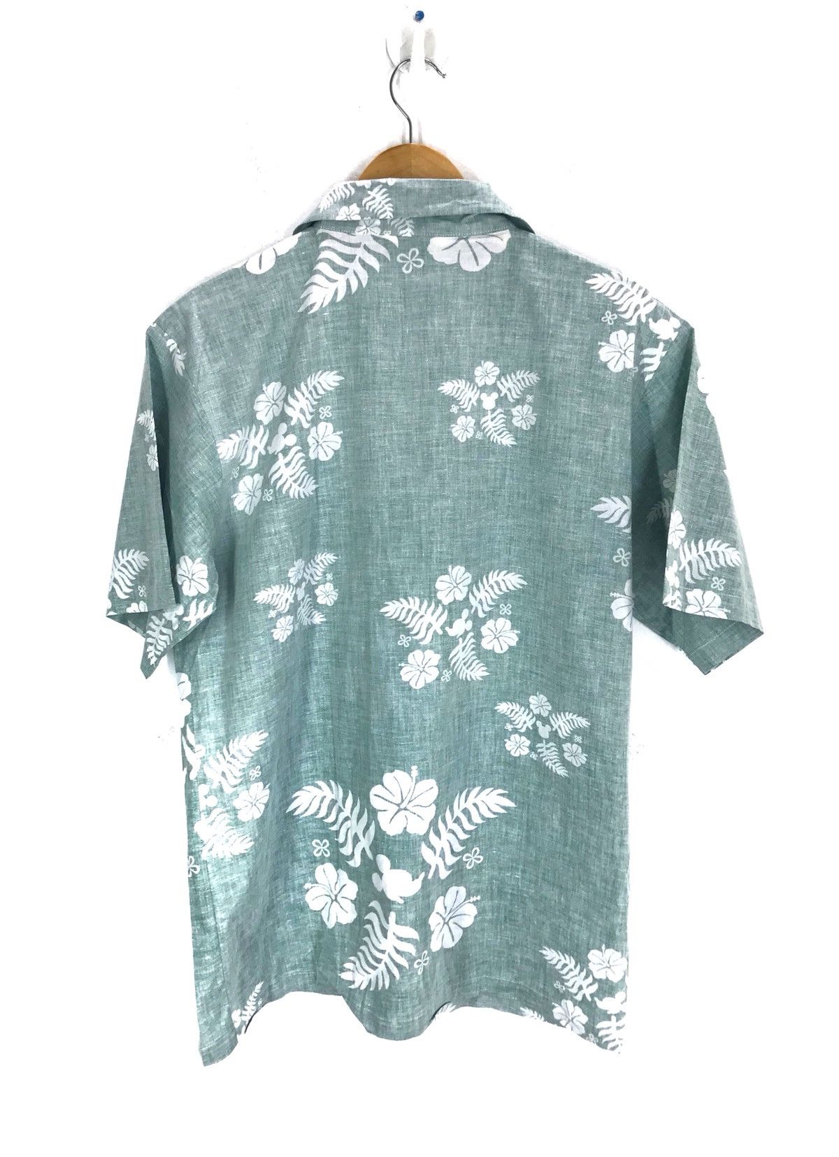 Mickey Mouse Disney MICKEY Mouse Flower Reverse Print Hawaiian Shirt Size US M / EU 48-50 / 2 - 8 Thumbnail