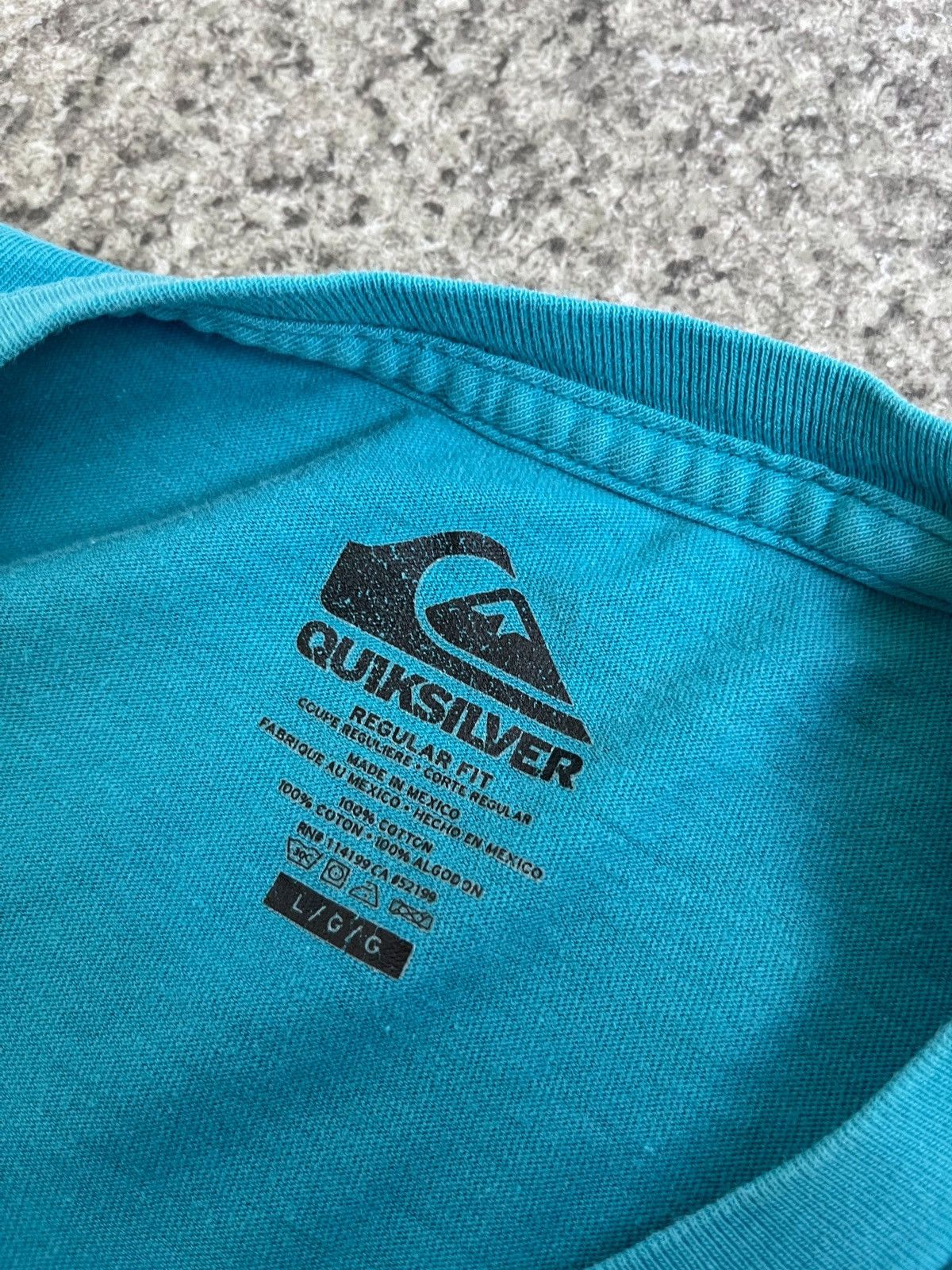 Quiksilver × Vintage VINTAGE MADE IN MEXICO SKATEBOARDING RARE Y2K TEE MENS L Size US L / EU 52-54 / 3 - 3 Thumbnail