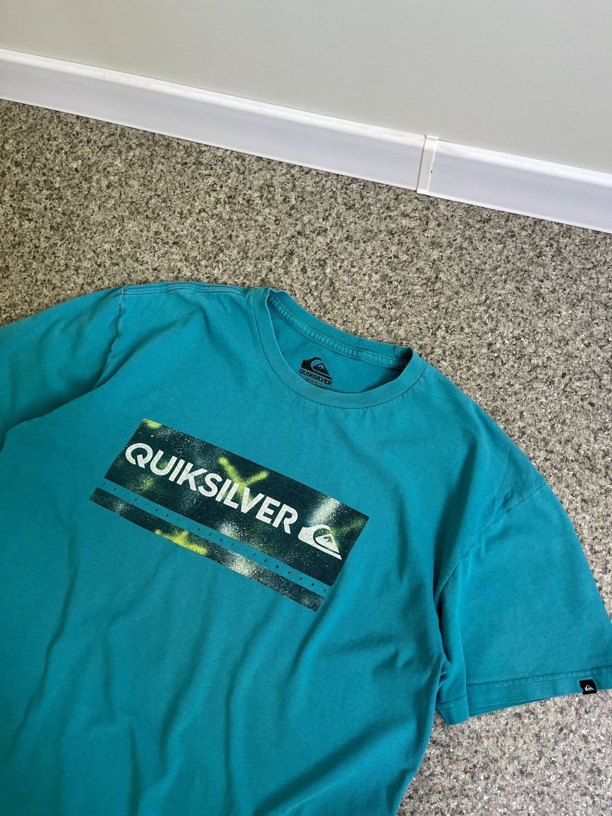 Quiksilver × Vintage VINTAGE MADE IN MEXICO SKATEBOARDING RARE Y2K TEE MENS L Size US L / EU 52-54 / 3 - 2 Thumbnail