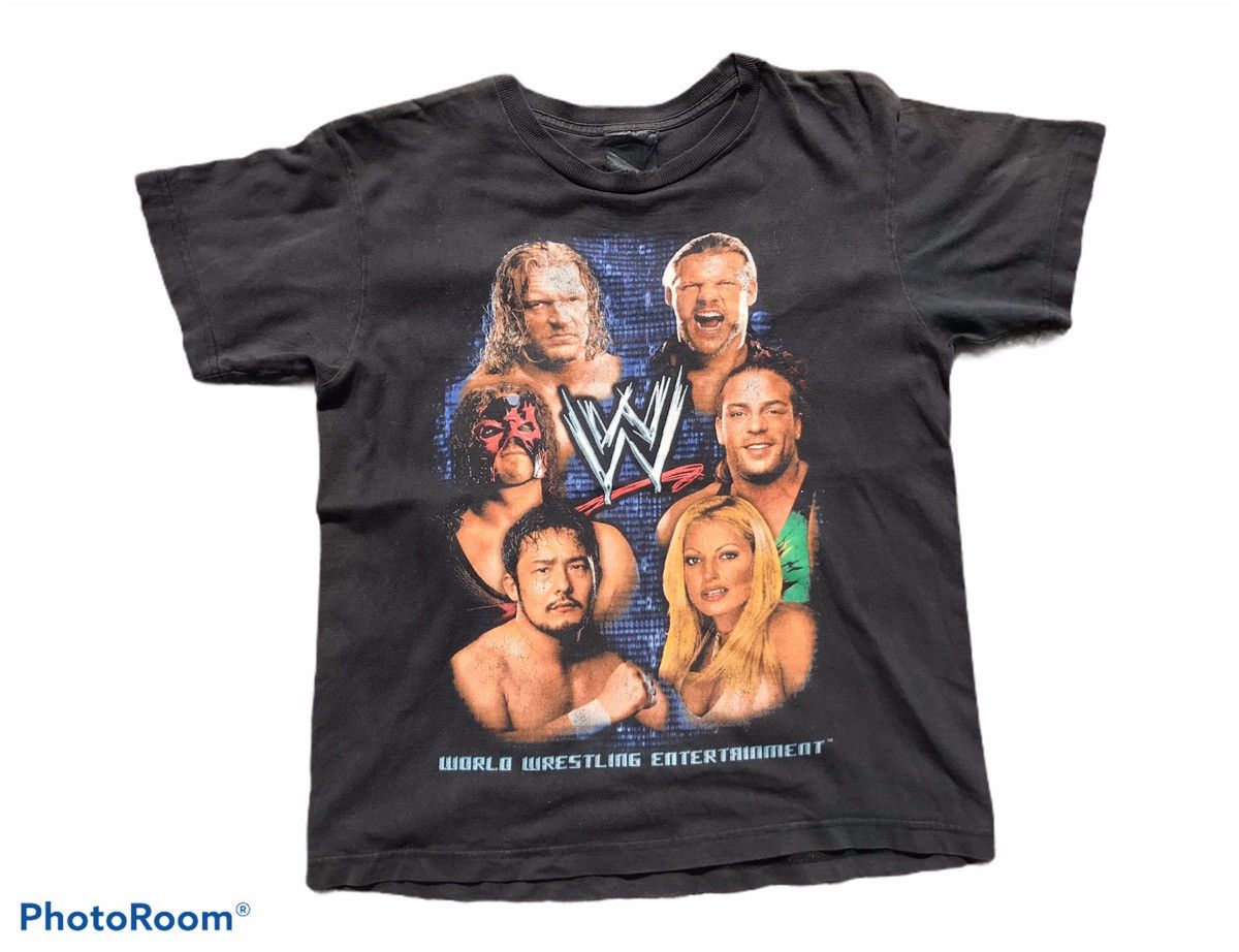 Vintage vintage overprint WWE rare graphics tee Size US M / EU 48-50 / 2 - 1 Thumbnail