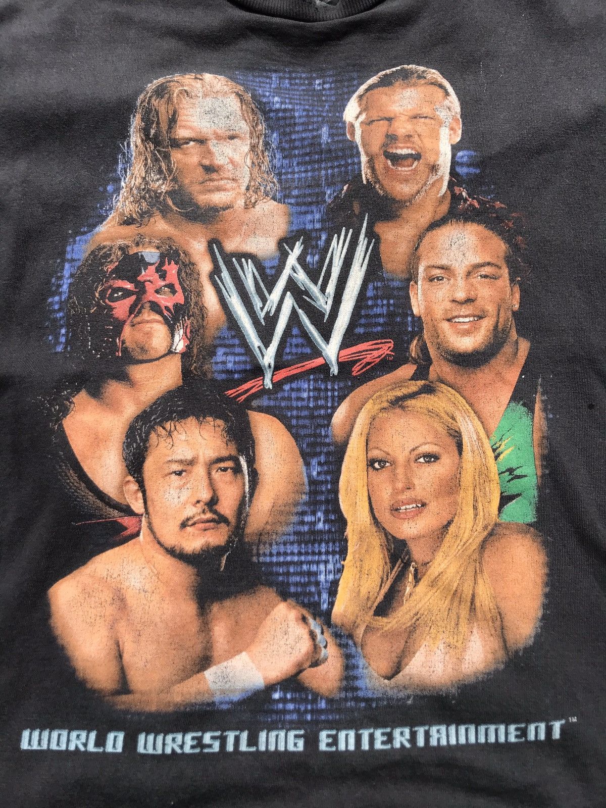 Vintage vintage overprint WWE rare graphics tee Size US M / EU 48-50 / 2 - 3 Thumbnail