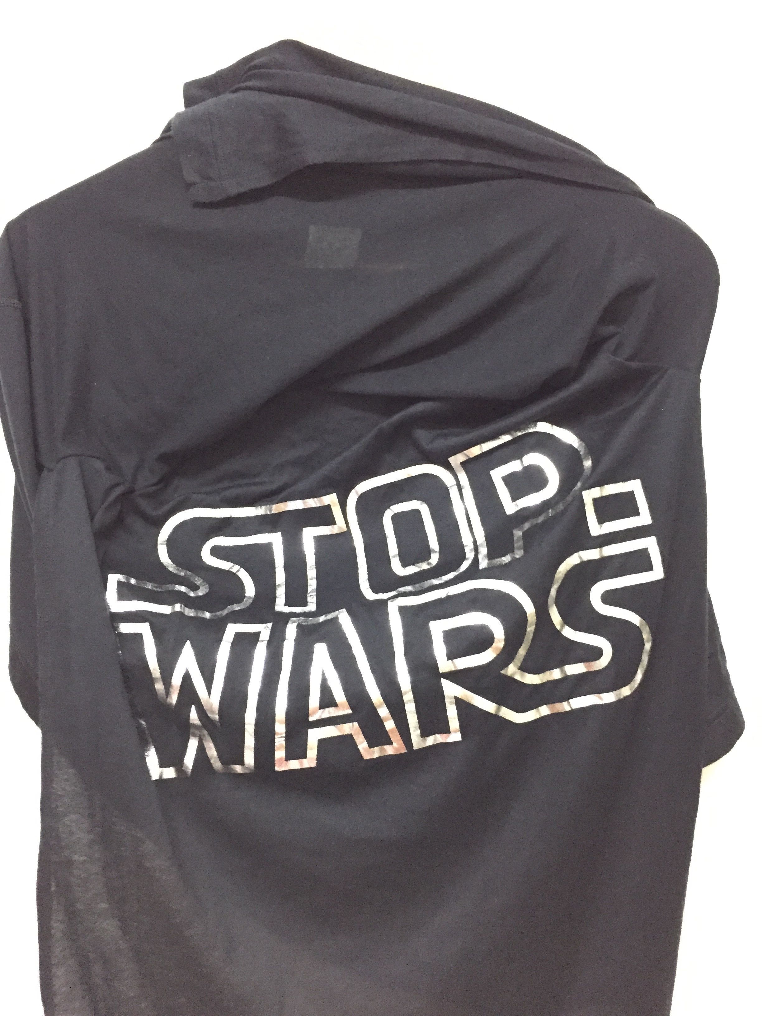Mastermind Japan Vtg Mastermind Stop Wars Star wars split layer tee Size US L / EU 52-54 / 3 - 8 Thumbnail